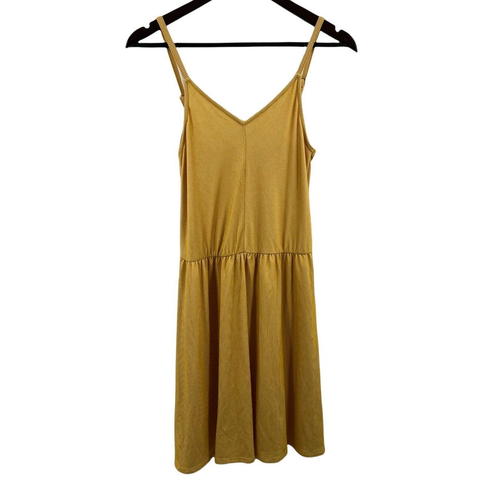 Universal Thread Yellow Stripe Sleeveless‎ Dress Size Small New
